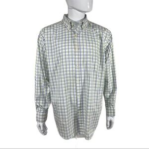 Vintage NYC Men's Plaid Long Sleeve Shirt